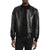 Ajax Black Bomber Leather Jacket