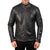 Franklin Black Racer Leather Jacket