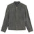 Argento Gray Suede Bomber Leather Jacket