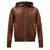 Alec Brown Bomber Leather Jacket