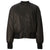Adelaide Black Bomber Leather Jacket