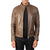 Jermaine Brown Racer Leather Jacket