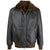 Francisco Black Bomber Leather Jacket
