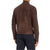 Jerome Brown Suede Racer Leather Jacket