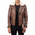 Kingsley Brown Motorcycle Leather Jacket
