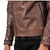 Jeremiah Brown Biker Leather Jacket