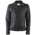 Douglas Black Quilted Motorcycle Leather Jacket