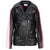 Bailee Black Motorcycle Leather Jacket