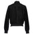 Genesis Black Suede Bomber Leather Jacket