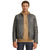Melvin Gray Racer Leather Jacket