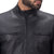 Gerald Black Racer Leather Jacket