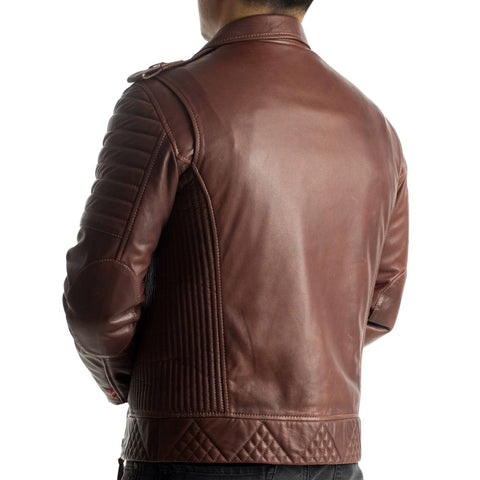 Eric Brown Motorcycle Leather Jacket