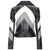 Adrian Black And White Leather Jacket