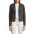 Camille Gray Suede Biker Leather Jacket