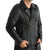 Donovan Black Motorcycle Leather Jacket