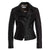 Aurora Black Quilted Biker Leather Jacket