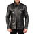 Gregory Black Racer Leather Jacket