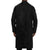 Mitchel Black Suede Leather Trench Coat