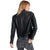 Ayla Black Motorcycle Leather Jacket