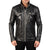 Gregory Black Racer Leather Jacket