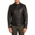 Harvey Black Racer Leather Jacket