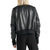 Andre Black Bomber Leather Jacket