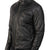 Curtis Black Racer Leather Jacket