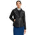 Alyssa Black Quilted Motorcycle Leather Jacket