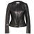 Alma Black Racer Leather Jacket