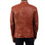 Jericho Brown Racer Leather Jacket