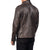 Easton Brown Biker Leather Jacket