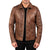 Dustin Brown Racer Leather Jacket