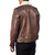 Cooper Brown Biker Leather Jacket