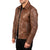 Dustin Brown Racer Leather Jacket