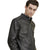 Desmond Black Racer Leather Jacket