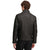 Grant Black Racer Leather Jacket