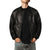 Clark Black Bomber Leather Jacket
