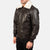 Wynwood Brown Bomber Leather Jacket
