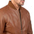 Bryant Brown Bomber Leather Jacket