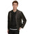 George Black Racer Leather Jacket