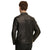 George Black Racer Leather Jacket