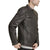 Eithan Black Racer Leather Jacket