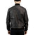 Finn Black Bomber Leather Jacket