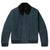 Archer Blue Fur Bomber Leather Jacket