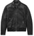 Baleno Black Bomber Leather Jacket